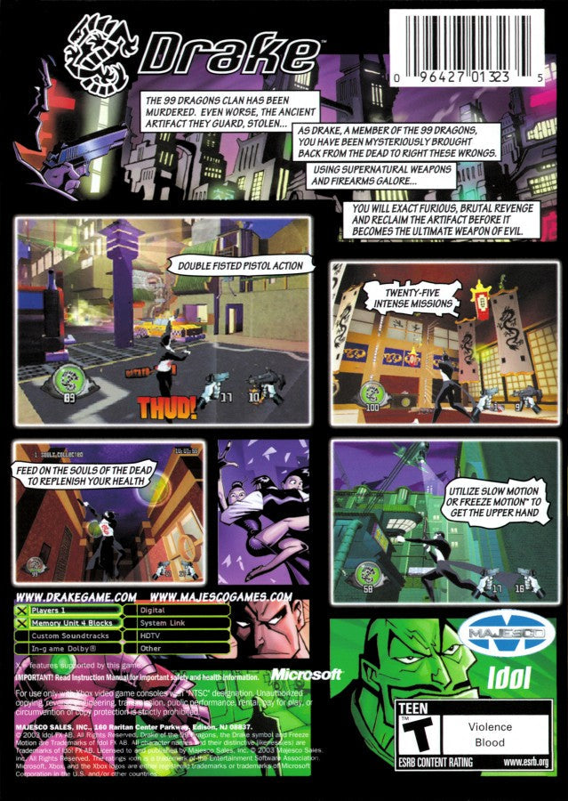 Drake of the 99 Dragons – Xbox (XBOX)