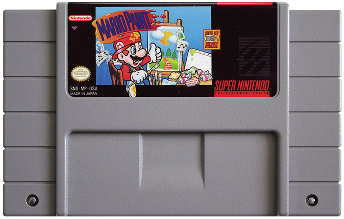 Mario Paint – Super Nintendo Entertainment System (SNES)