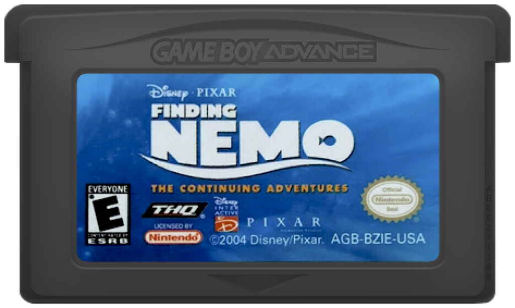 Disney Pixar Finding Nemo: The Continuing Adventures – Game Boy Advance (GBA)