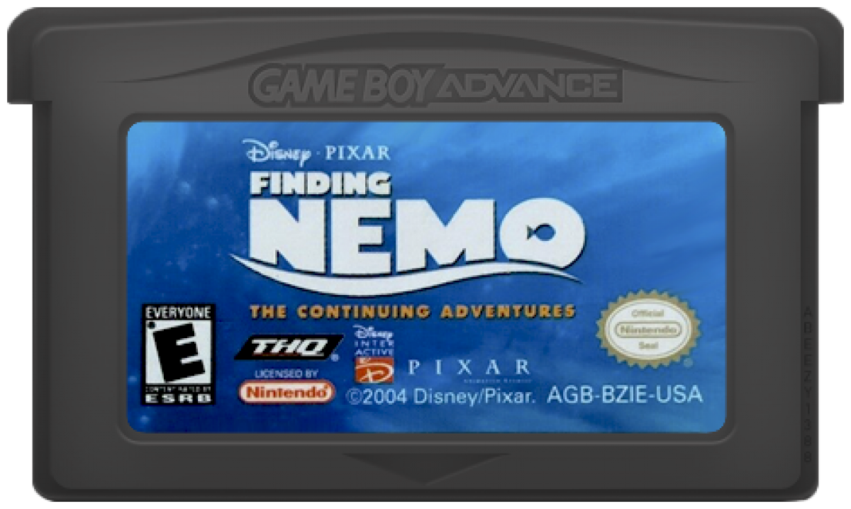Disney Pixar Finding Nemo: The Continuing Adventures – Game Boy Advance (GBA)
