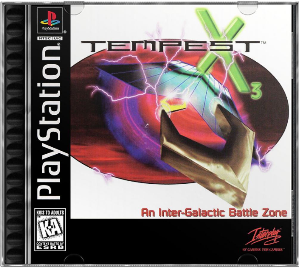 Tempest X3 An Inter-Galactic Battle Zone – PlayStation 1 (PS1)
