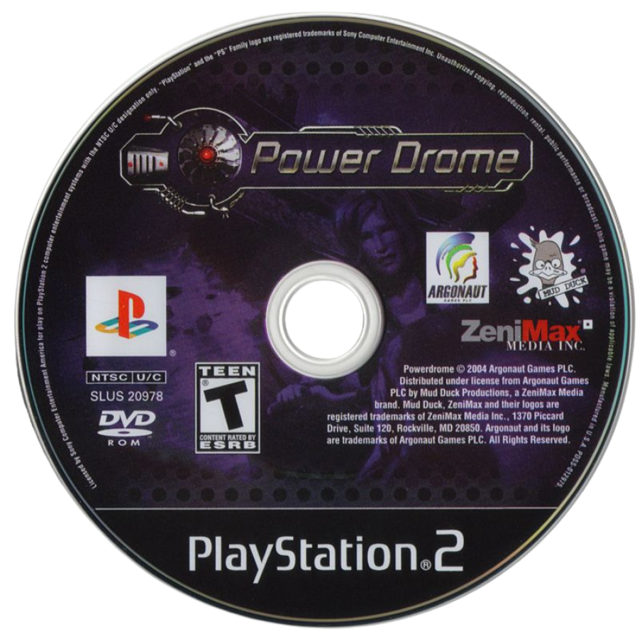 Power Drome — PlayStation 2 (PS2)