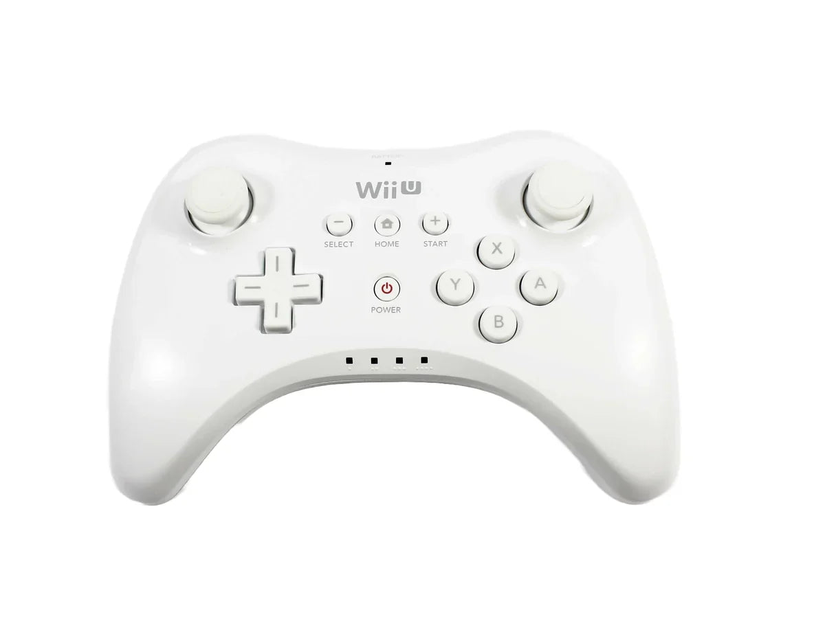 Wii U Pro Controller [White] --  Nintendo WiiU Accessory (WiiU)