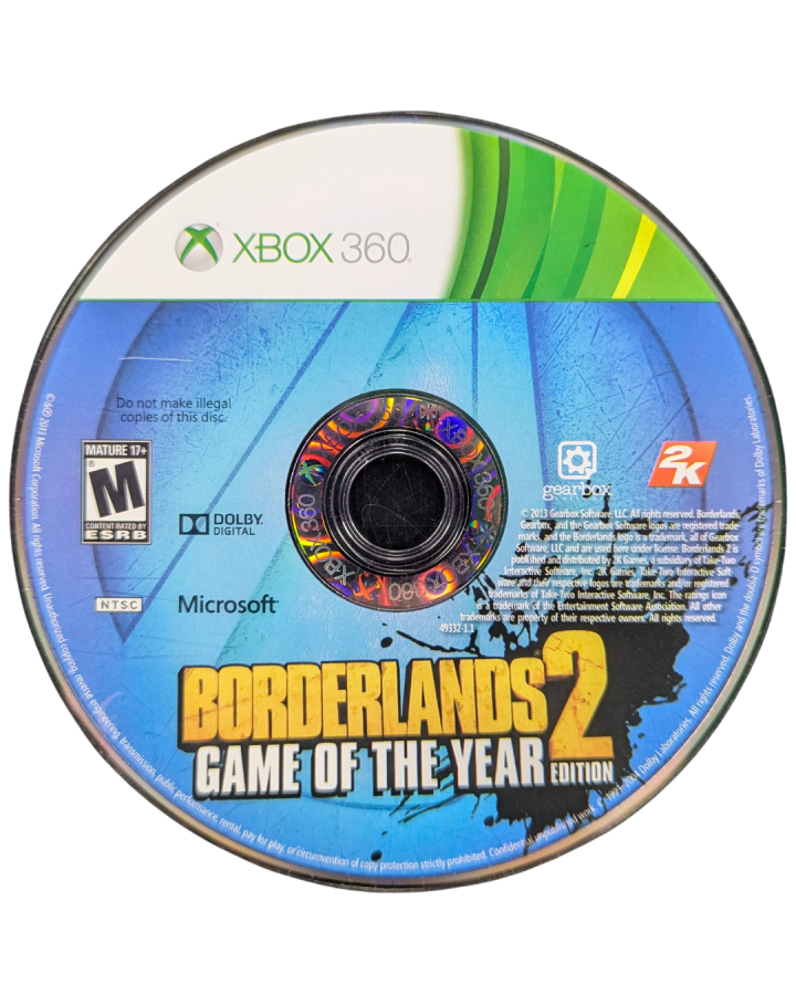 Borderlands 2 [Game of the Year] – Xbox 360 (X360)