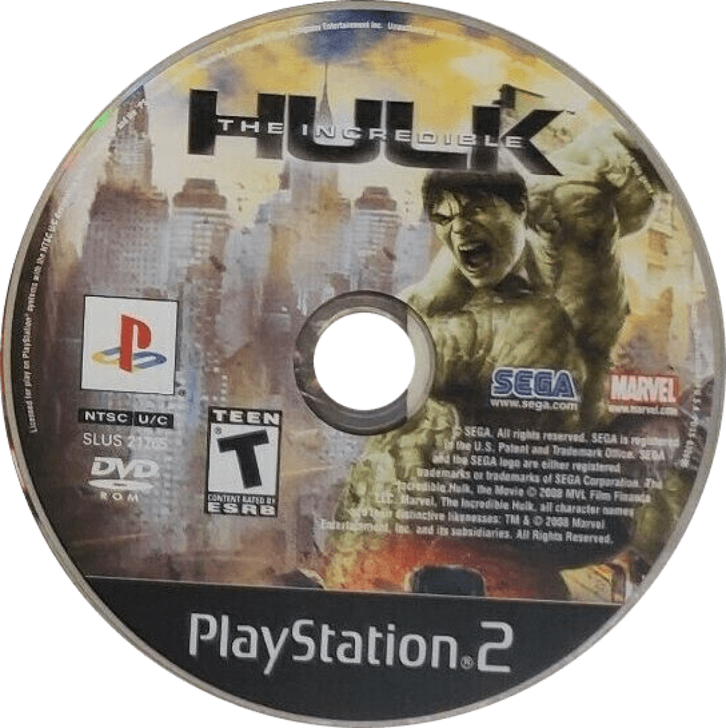 The Incredible Hulk – PlayStation 2 (PS2)