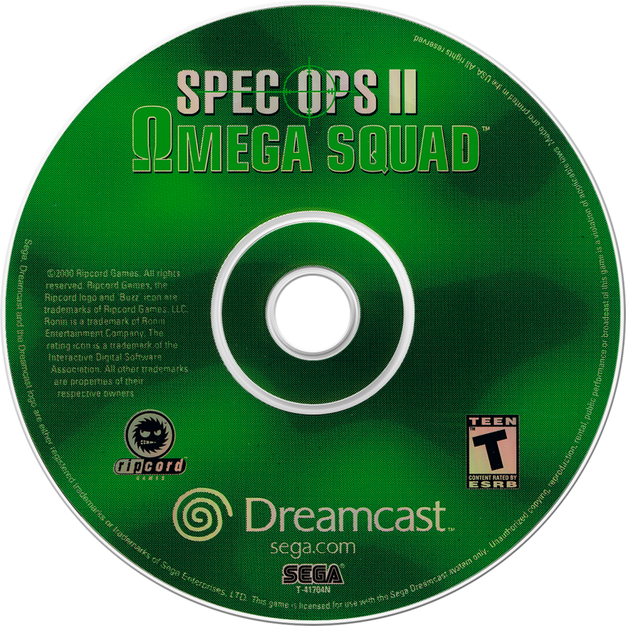 Spec Ops II: Omega Squad – Dreamcast (DC)