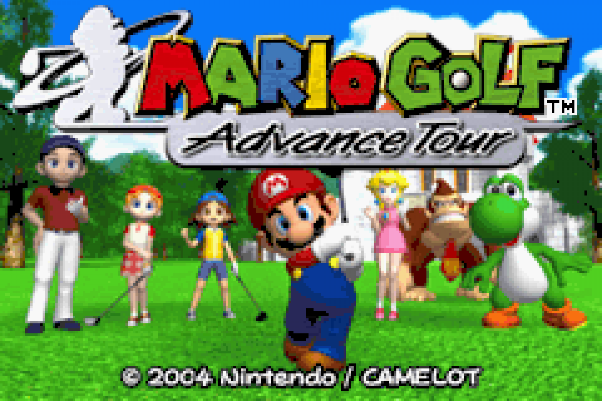 Mario Golf: Advance Tour — Game Boy Advance (GBA)