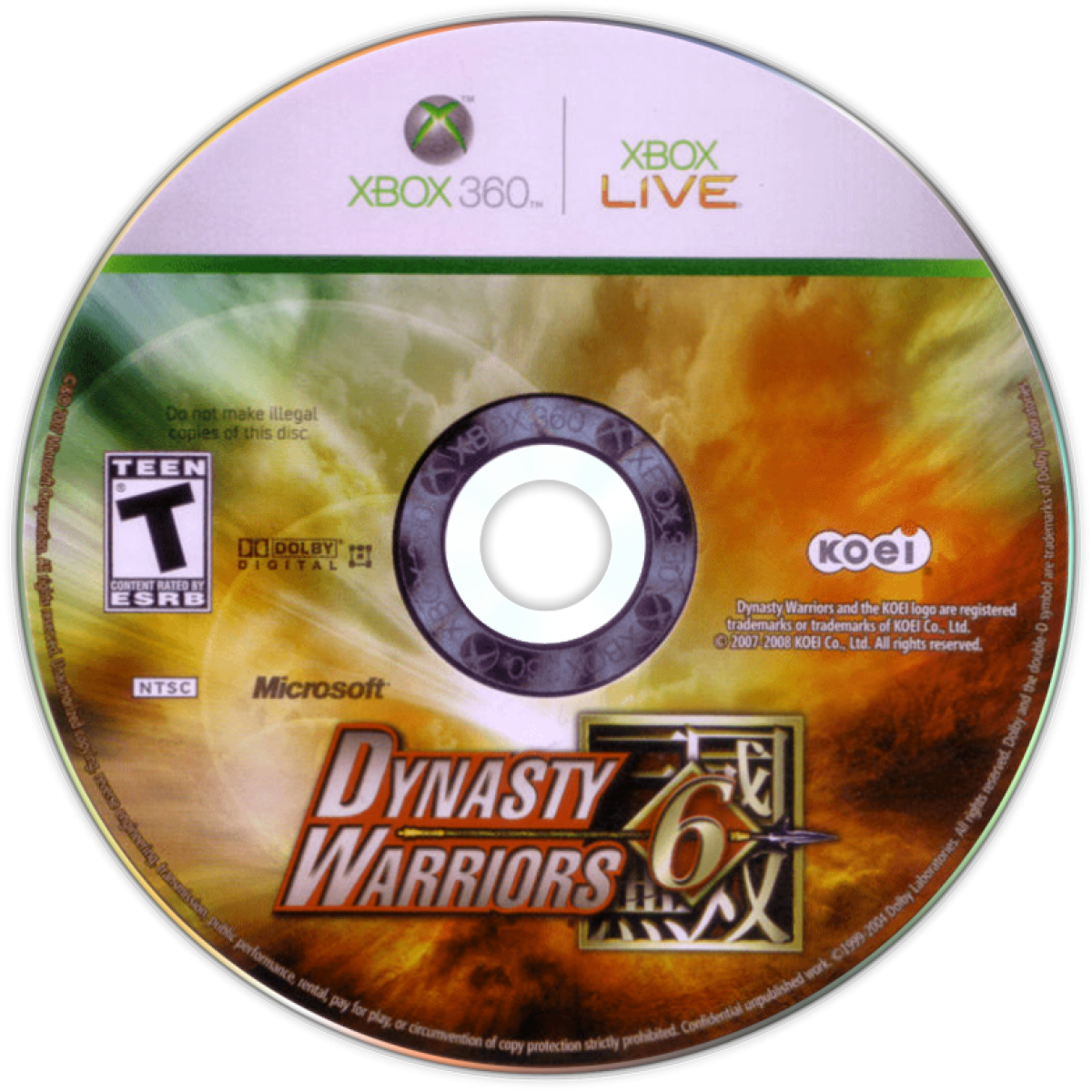 Dynasty Warriors 6 – Xbox 360 (X360)
