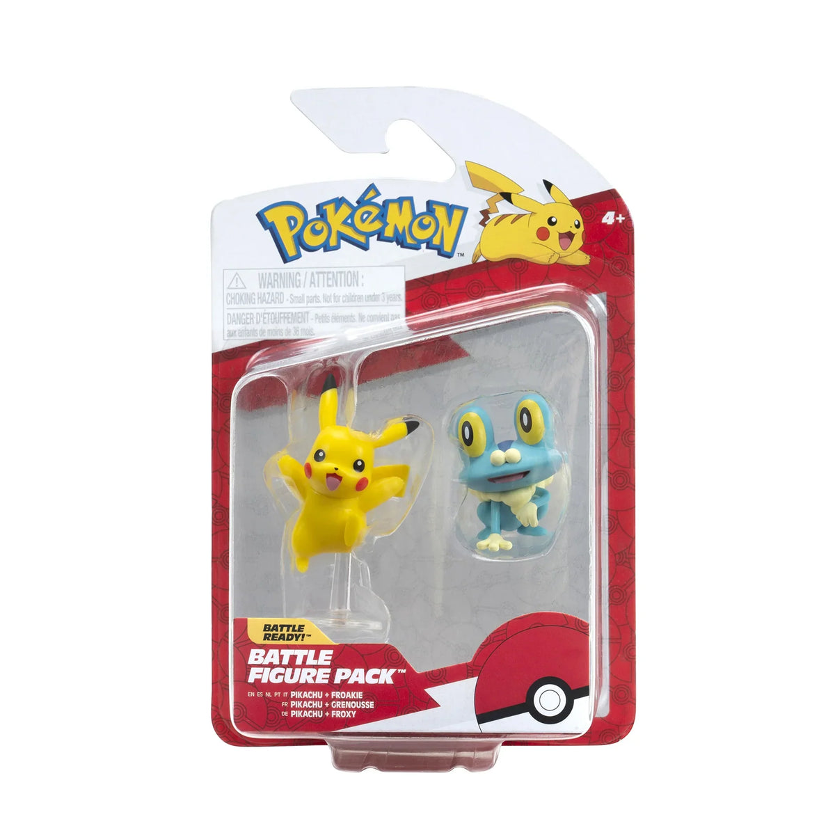 Pokemon Battle FIgure Pack [Froakie & Pikachu] – Figures