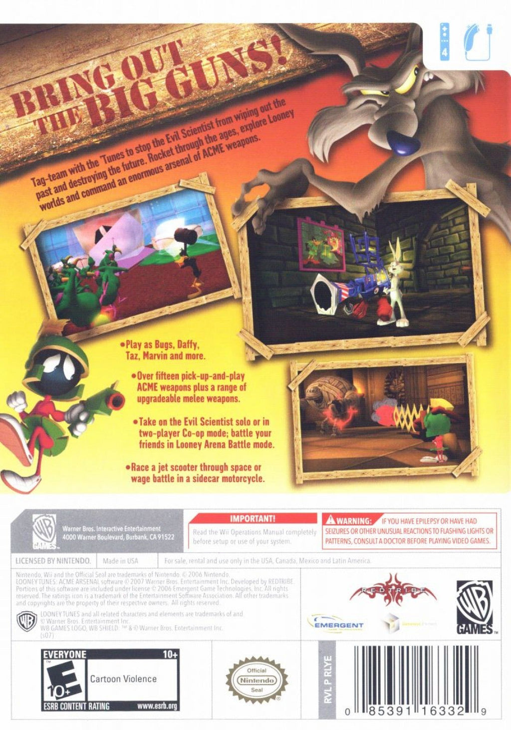 Looney Tunes: Acme Arsenal – Nintendo Wii (Wii)