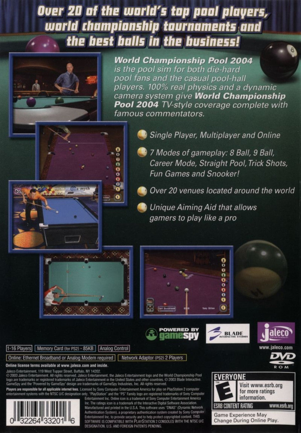 World Championship Pool 2004 – PlayStation 2 (PS2)