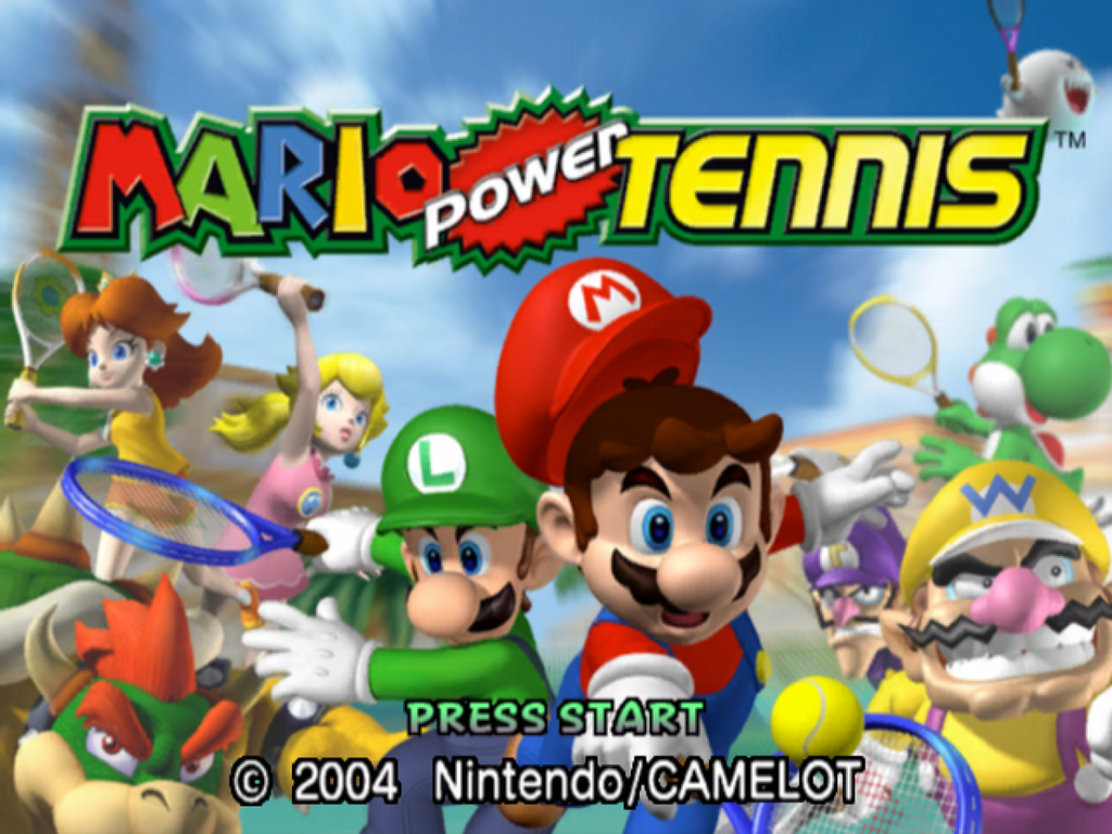 Mario Power Tennis – GameCube (GC)