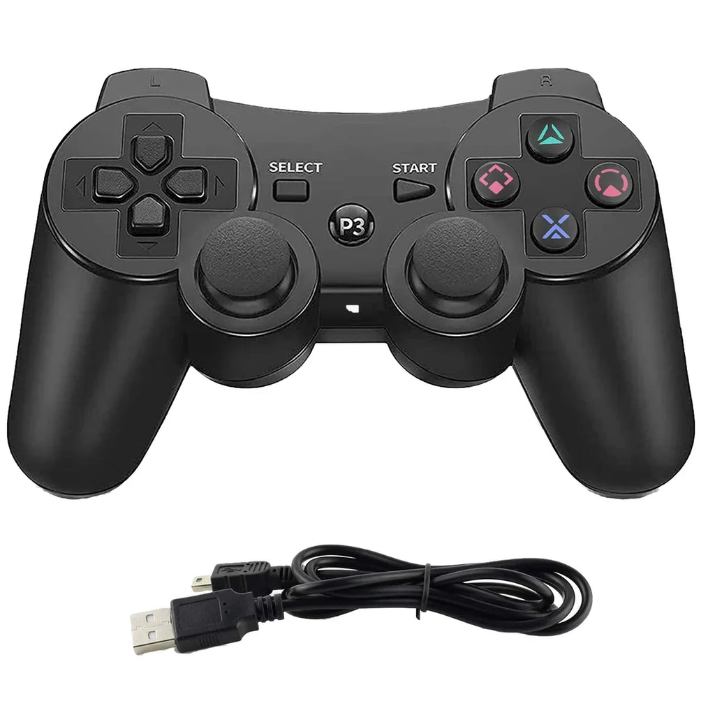 ECLIPSE Wireless Bluetooth Controller For PlayStation 3 (PS3) [Black] – PlayStation 3 Accessory (PS3)
