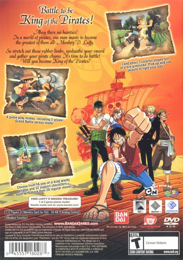 One Piece: Grand Battle – PlayStation 2 (PS2)