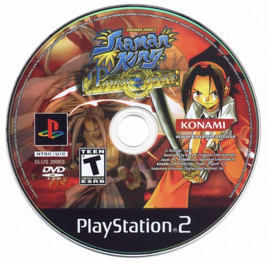 Shaman King Power of Spirit – PlayStation 2 (PS2)