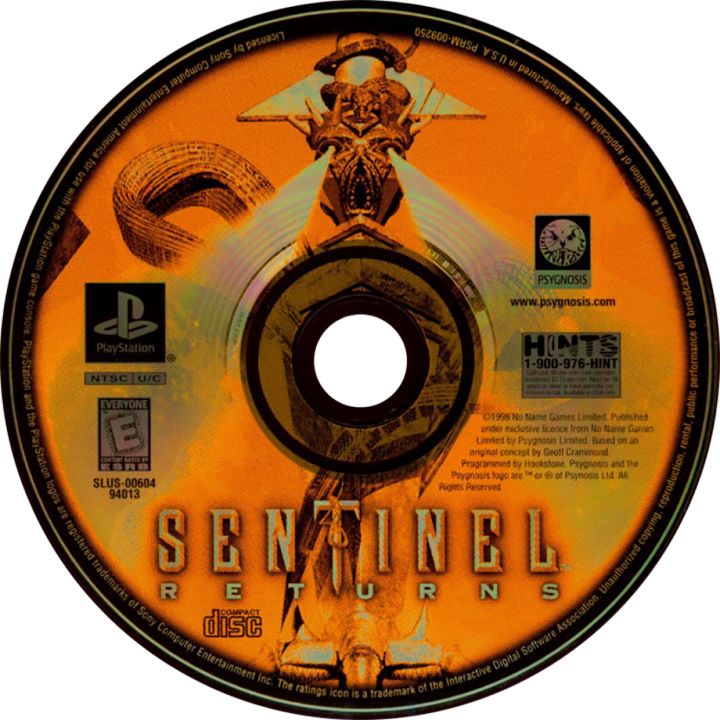 Sentinel Returns – PlayStation 1 (PS1)