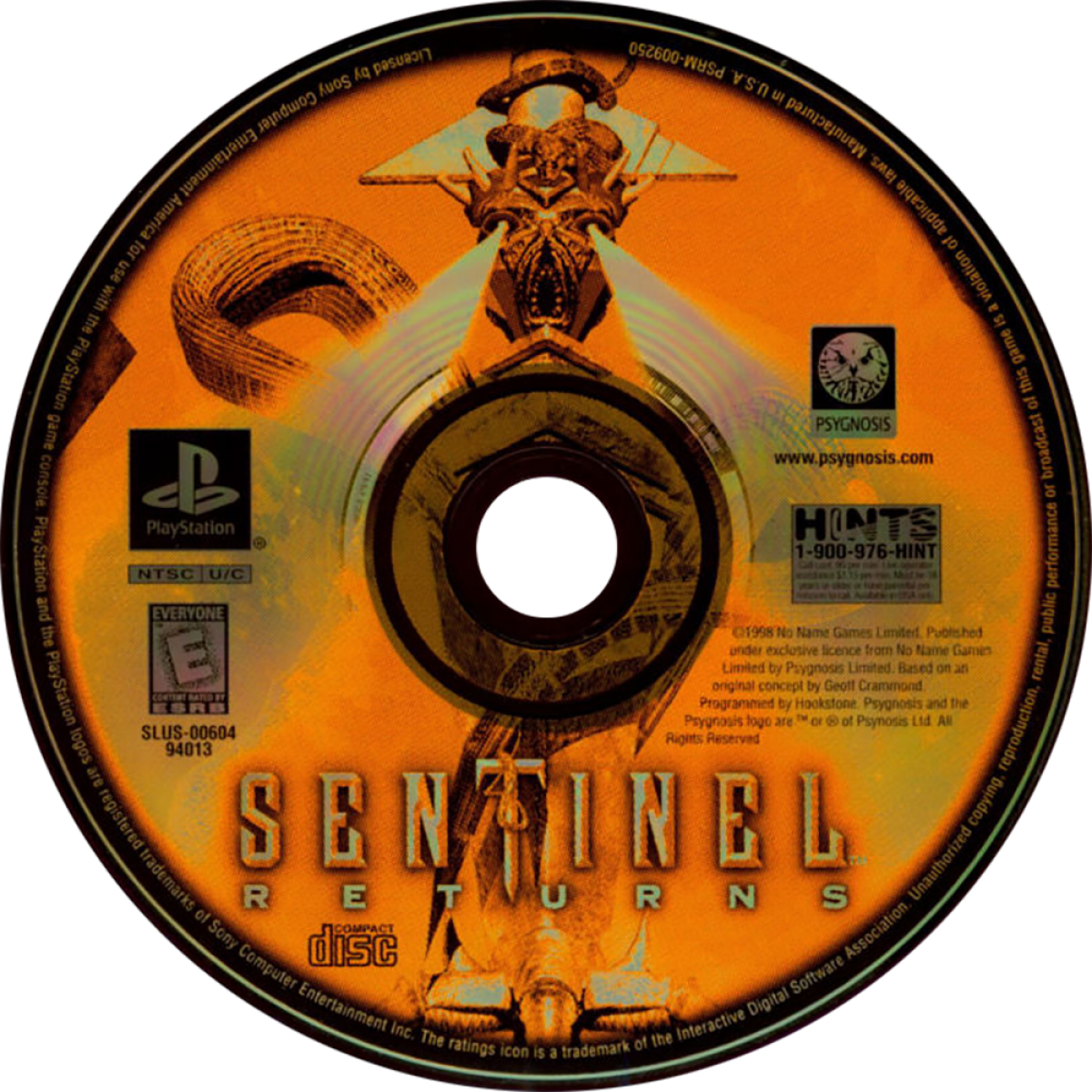 Sentinel Returns – PlayStation 1 (PS1)
