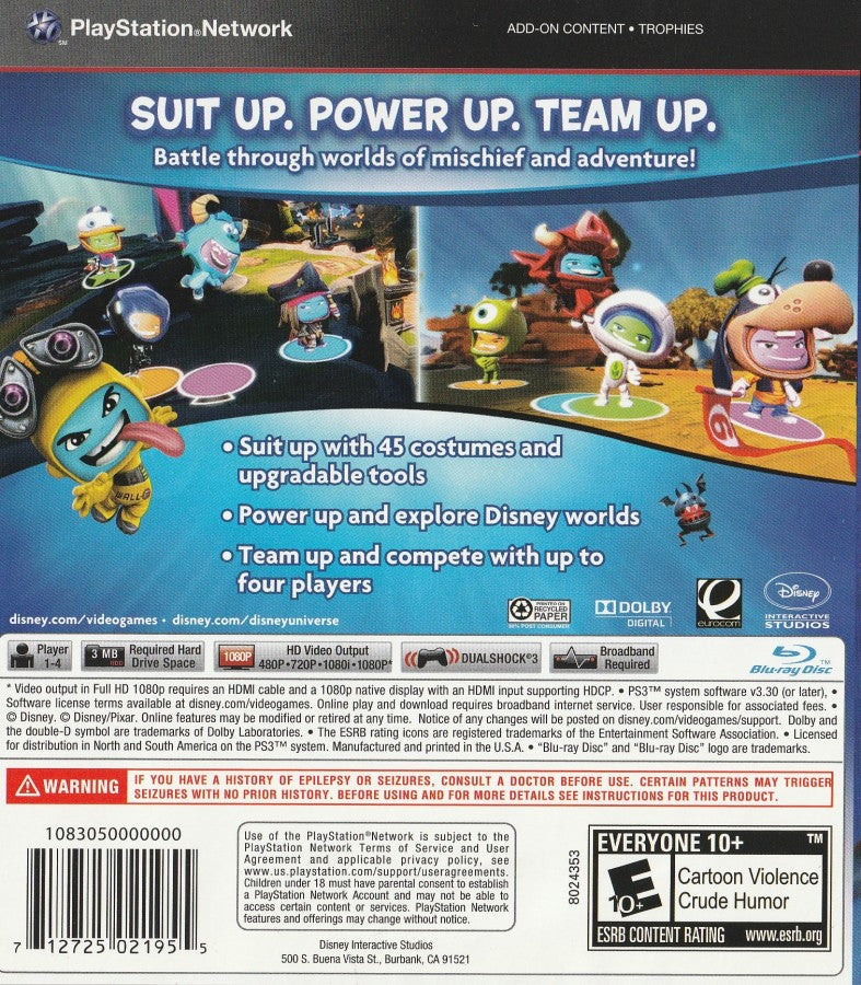 Disney Universe – PlayStation 3 (PS3)