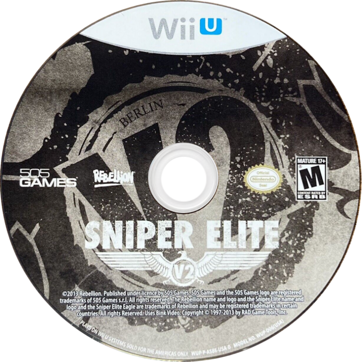Sniper Elite V2 – Nintendo Wii U (WiiU)