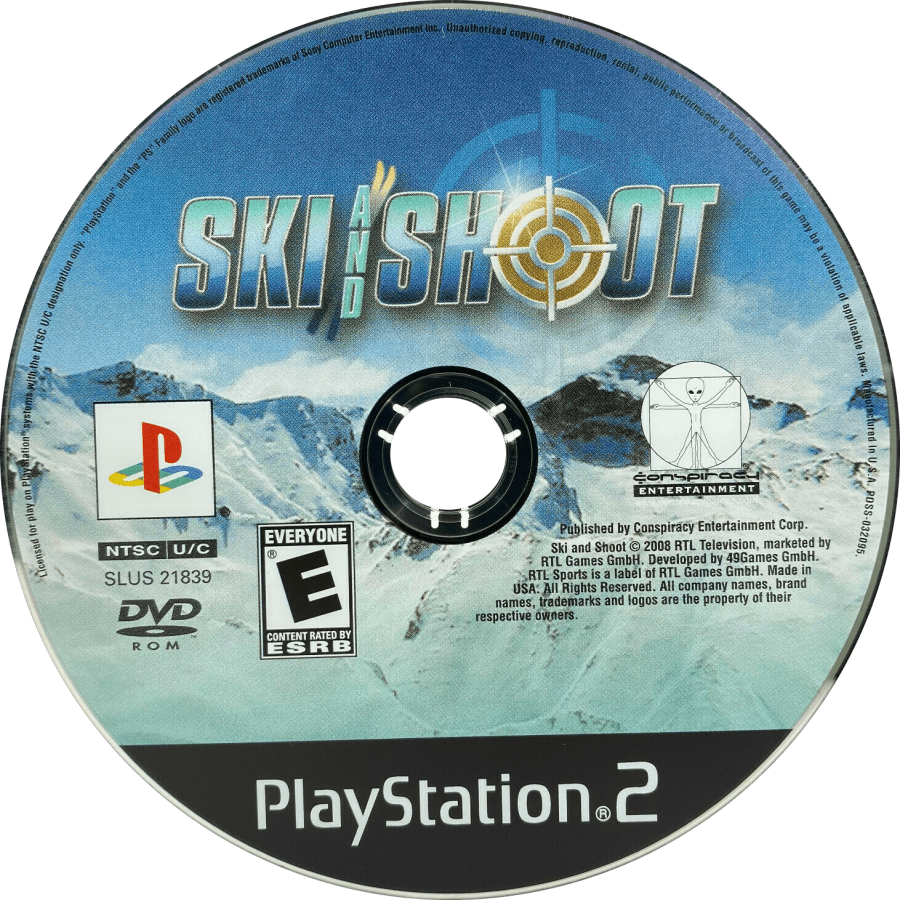Ski and Shoot – PlayStation 2 (PS2)