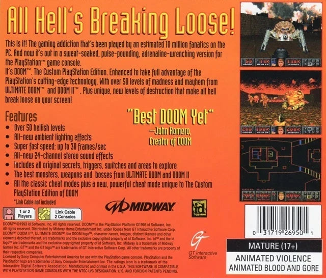 Doom [Greatest Hits] – PlayStation 1 (PS1)