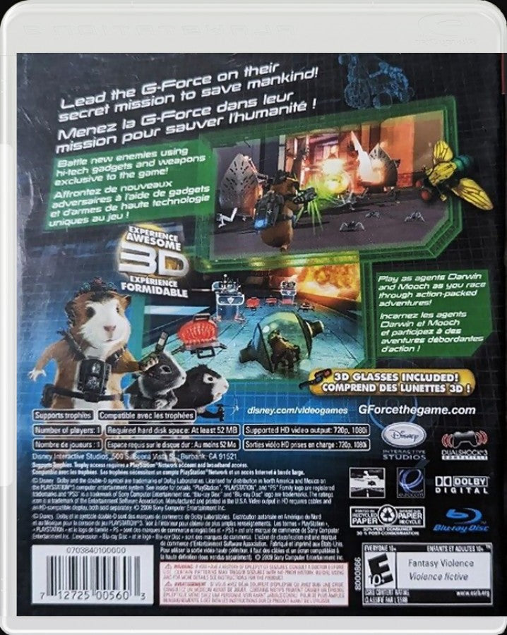 Disney G-Force – PlayStation 3 (PS3)