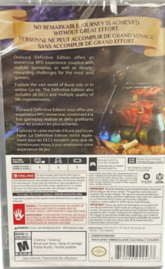 Outward [Definitive Edition] – Nintendo Switch (NS]