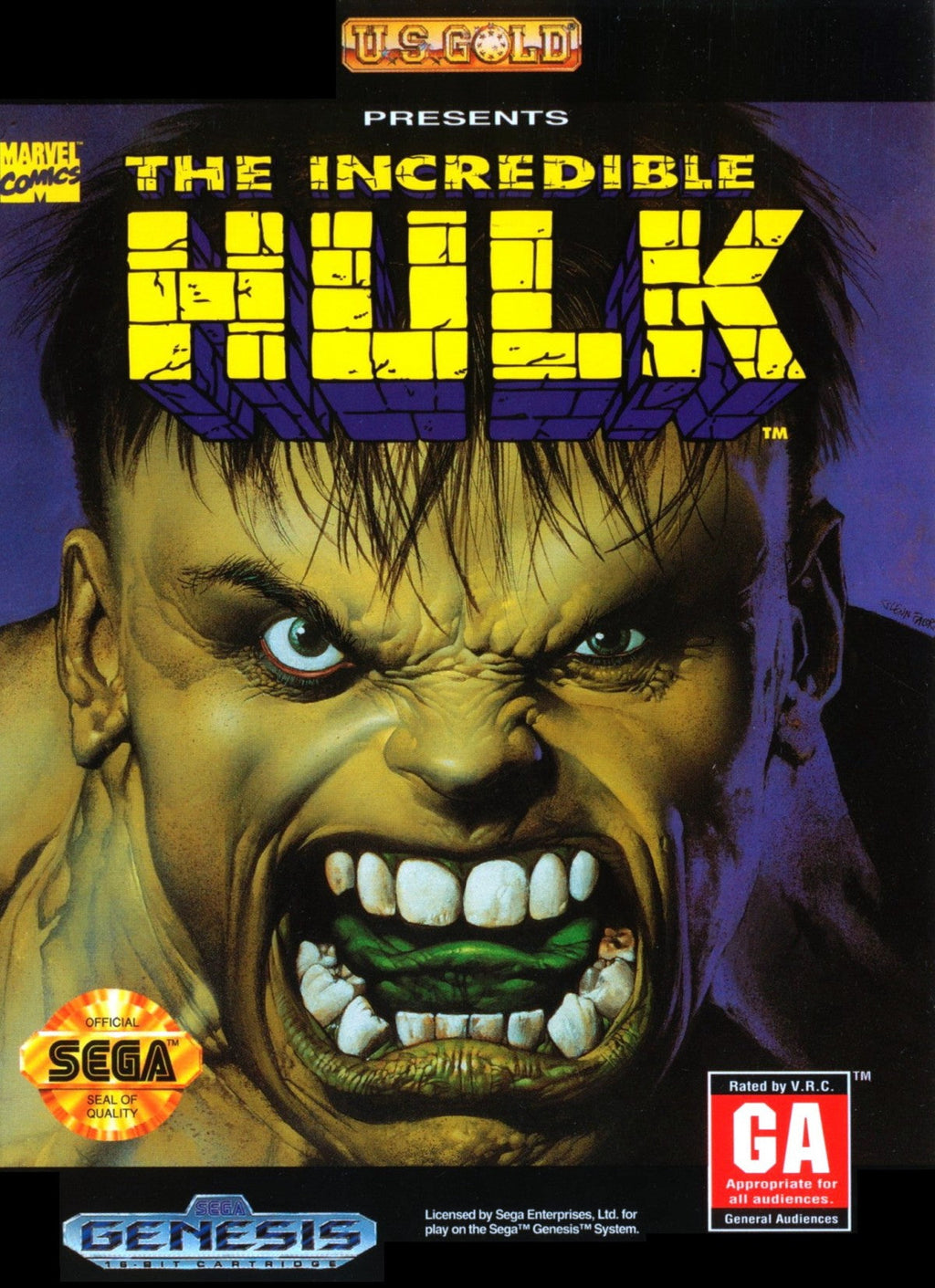 The Incredible Hulk – Sega Genesis (GEN)