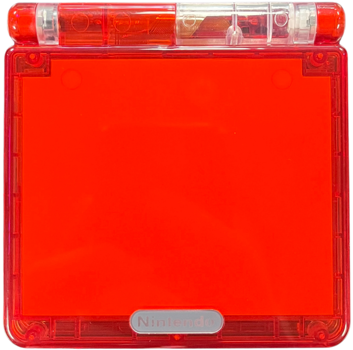 Custom "Anaglyph" Shell Gameboy Advance SP [IPS Backlit Screen]