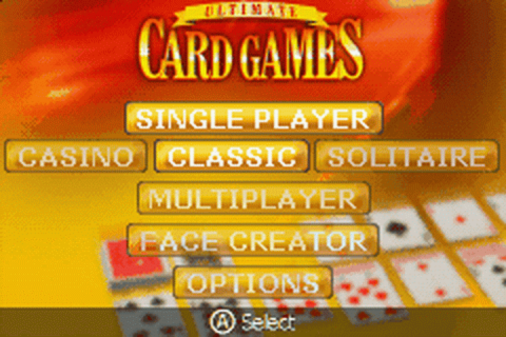 Ultimate Card Games – Game Boy Advance (GBA)