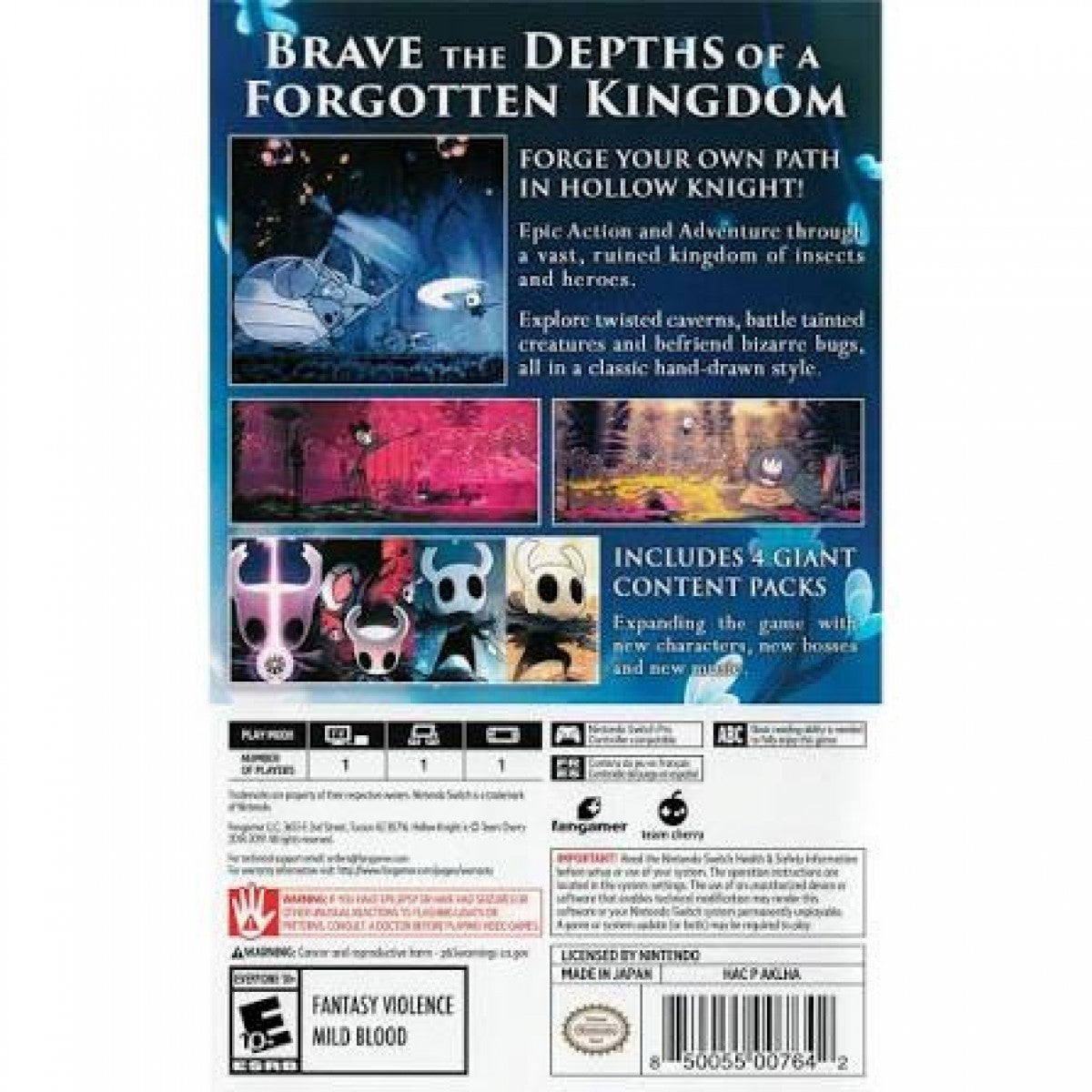 Hollow Knight – Nintendo Switch (NS)