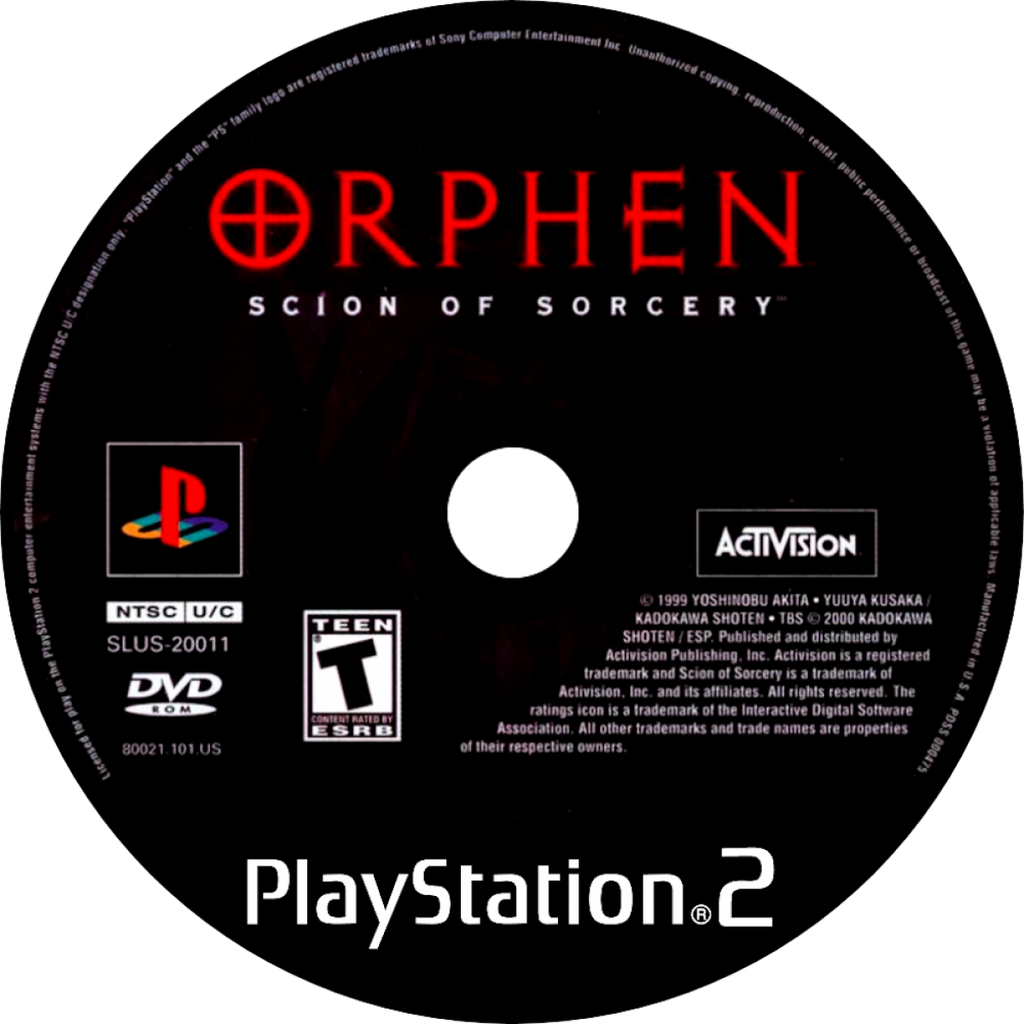 Orphen: Scion of Sorcery – PlayStation 2 (PS2)