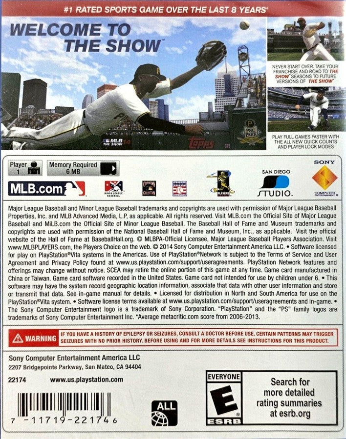 MLB 14: The Show – PlayStation VITA (PS VITA)