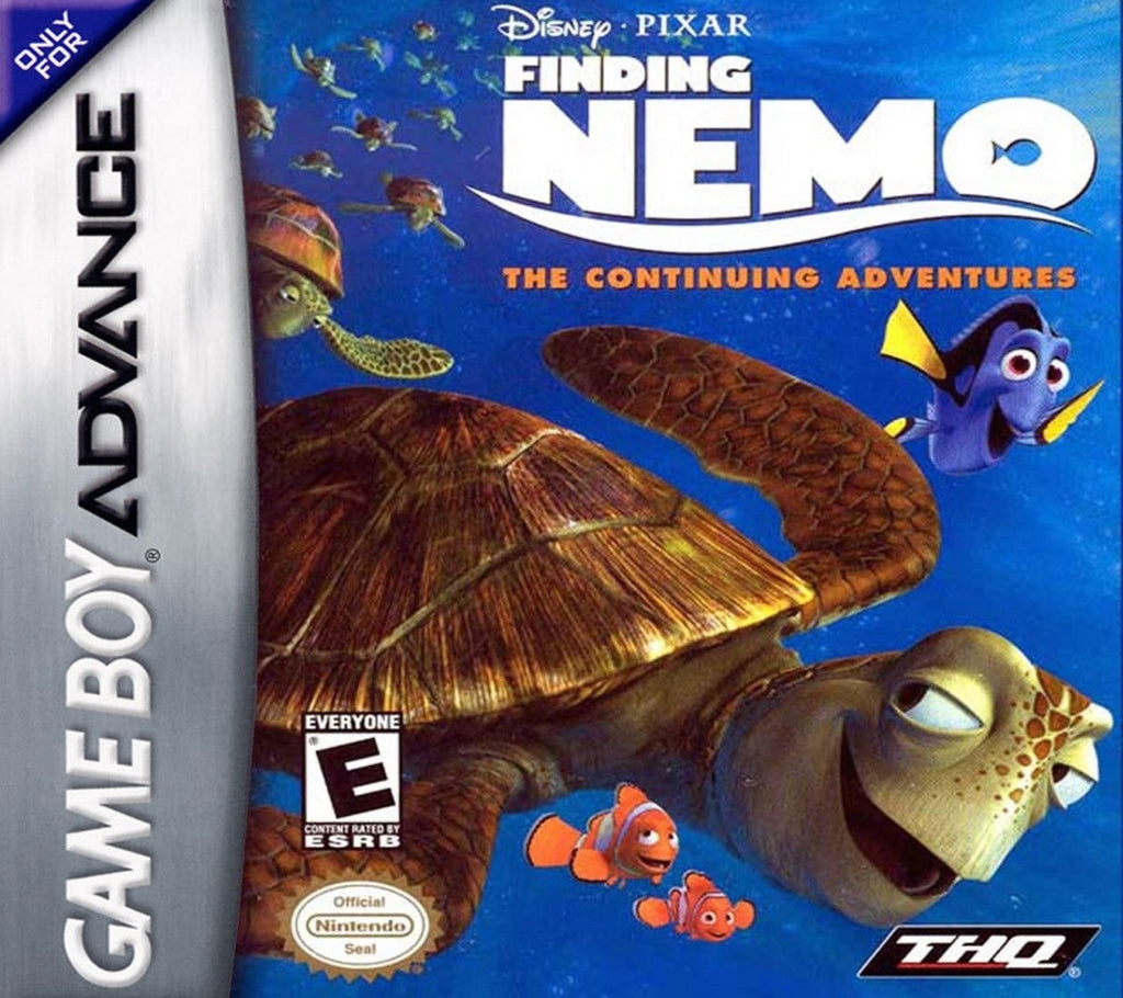 Disney Pixar Finding Nemo: The Continuing Adventures – Game Boy Advance (GBA)