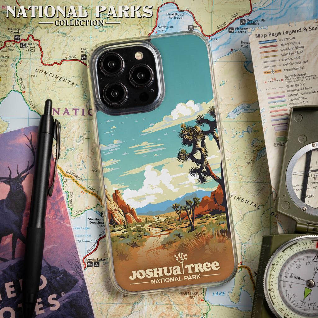 National Parks Joshua Tree HD Apple iPhone 16 Mag-Safe Phone Case