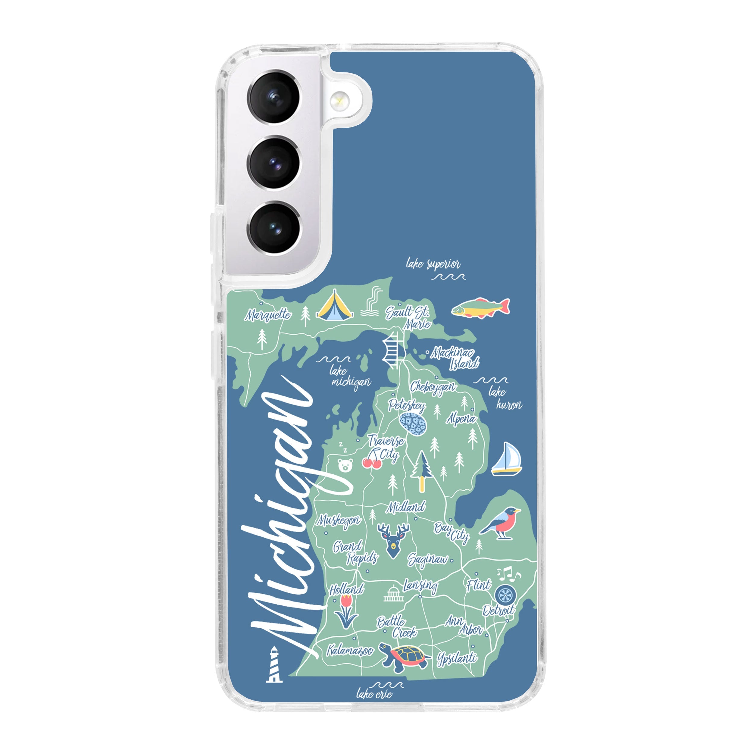 Michigan HD Samsung Galaxy S22 Phone Case