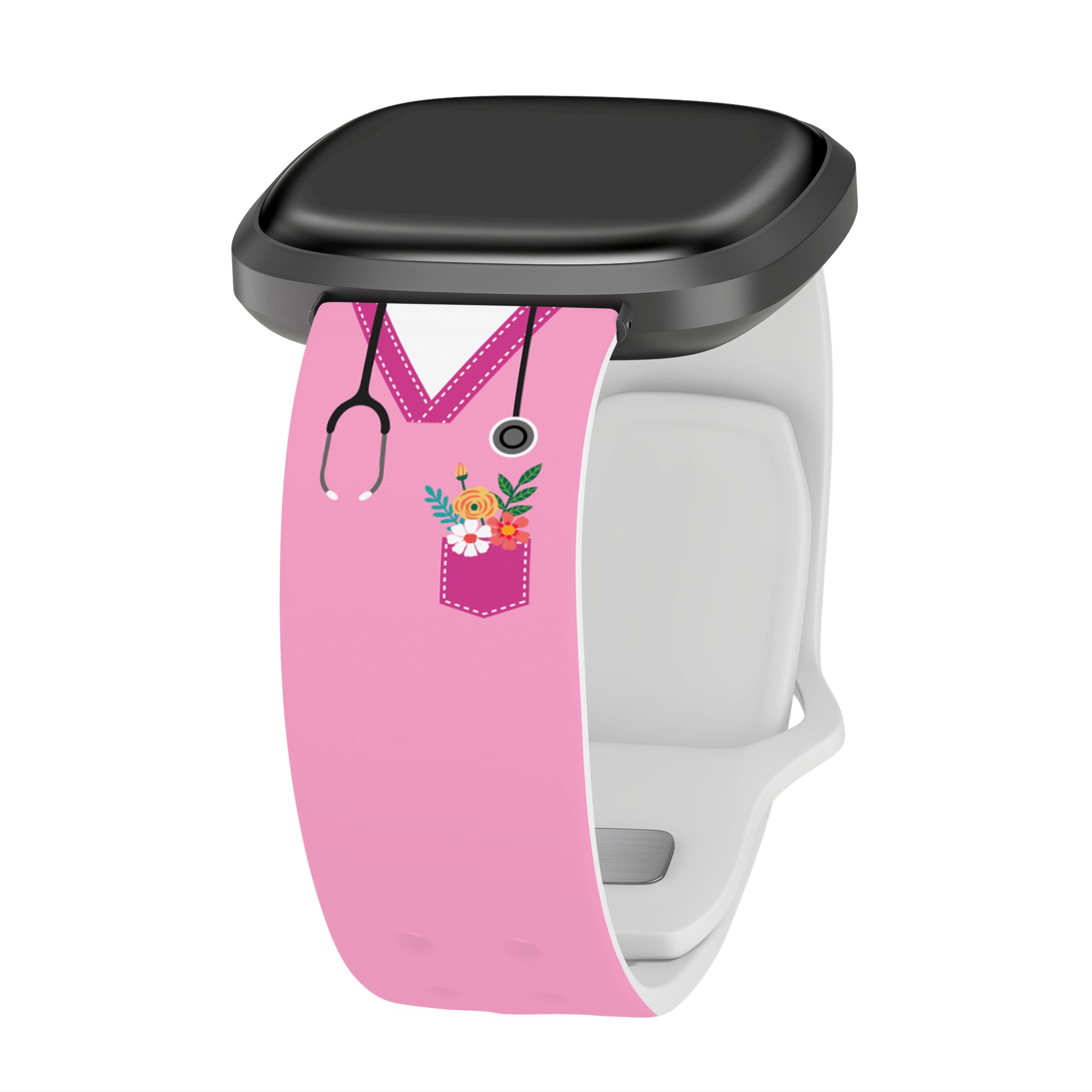 Nursing HD Fitbit Versa 3 and Sense 1 Watch Band