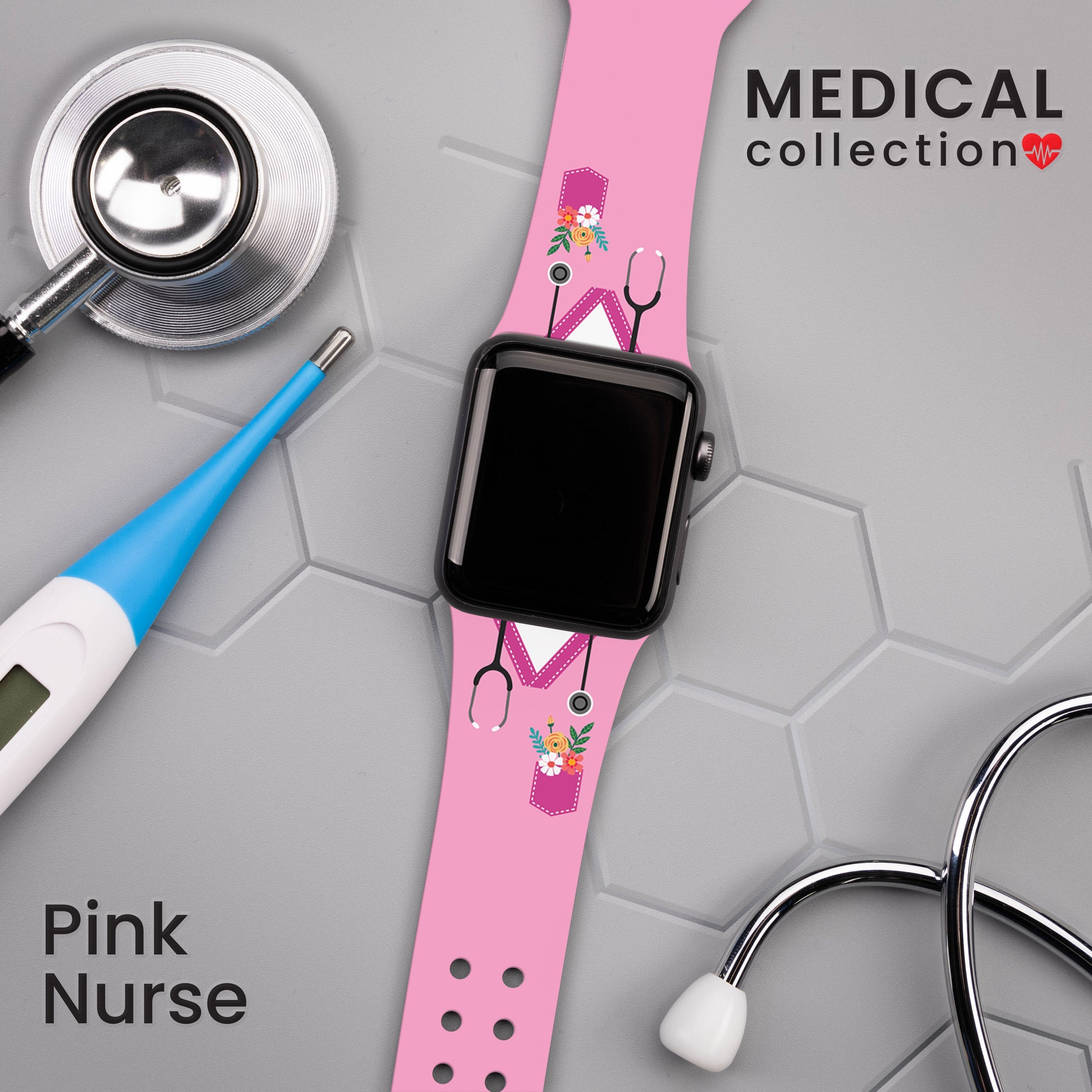 Nursing HD Apple Watch Band