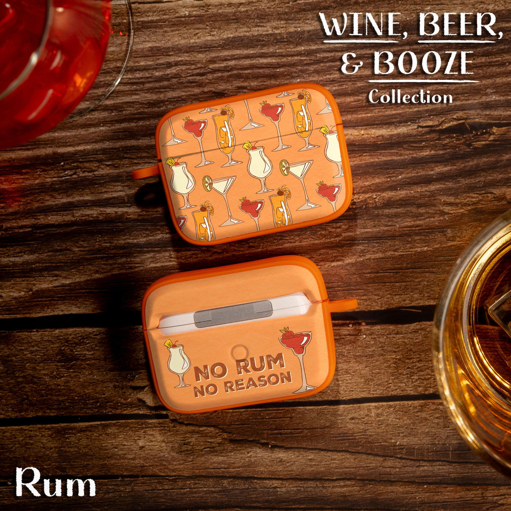 Wine, Beer, & Booze HDX Apple AirPods Pro 1 & 2 Case Cover