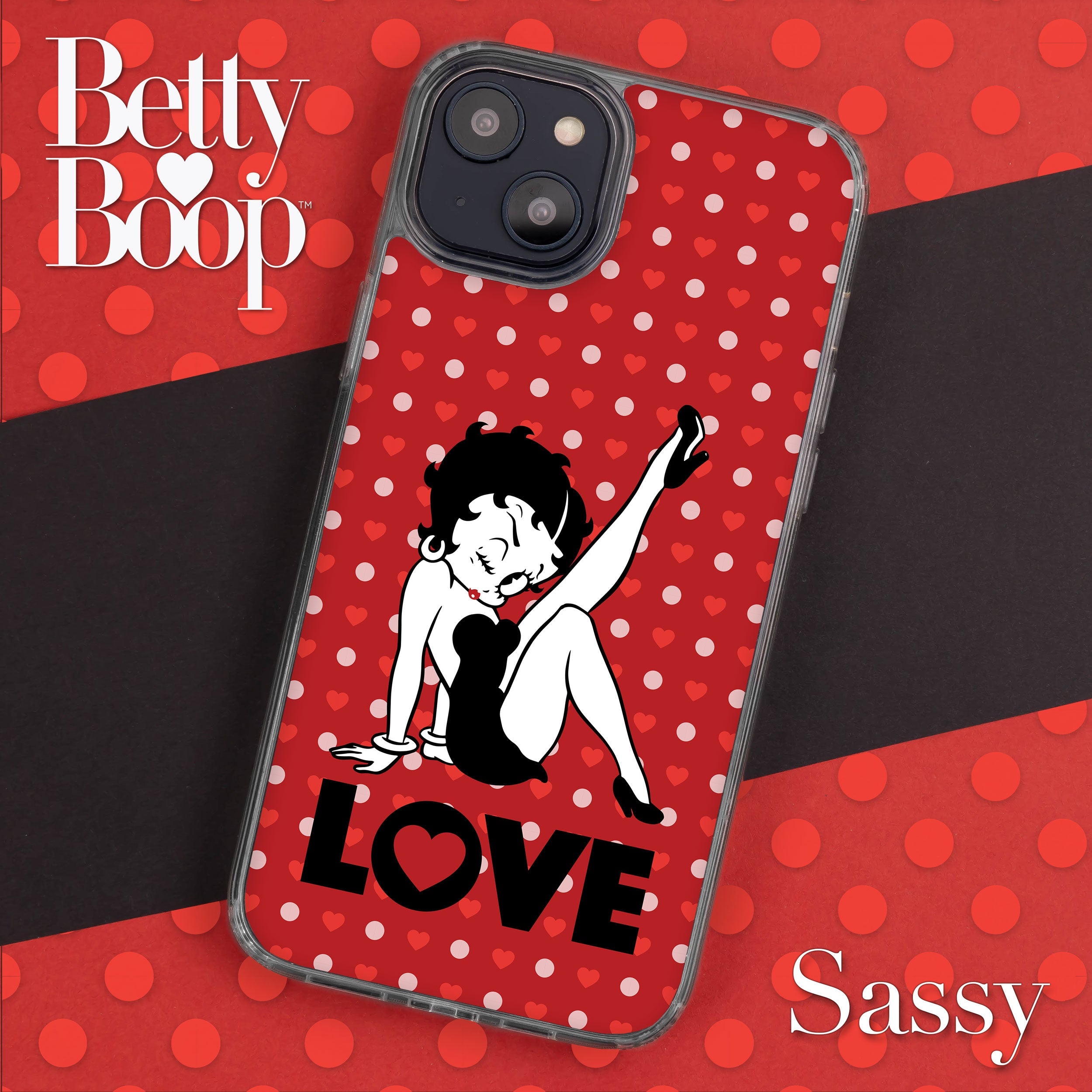 Betty Boop Classic HD Apple iPhone 14 Mag-Safe Phone Case