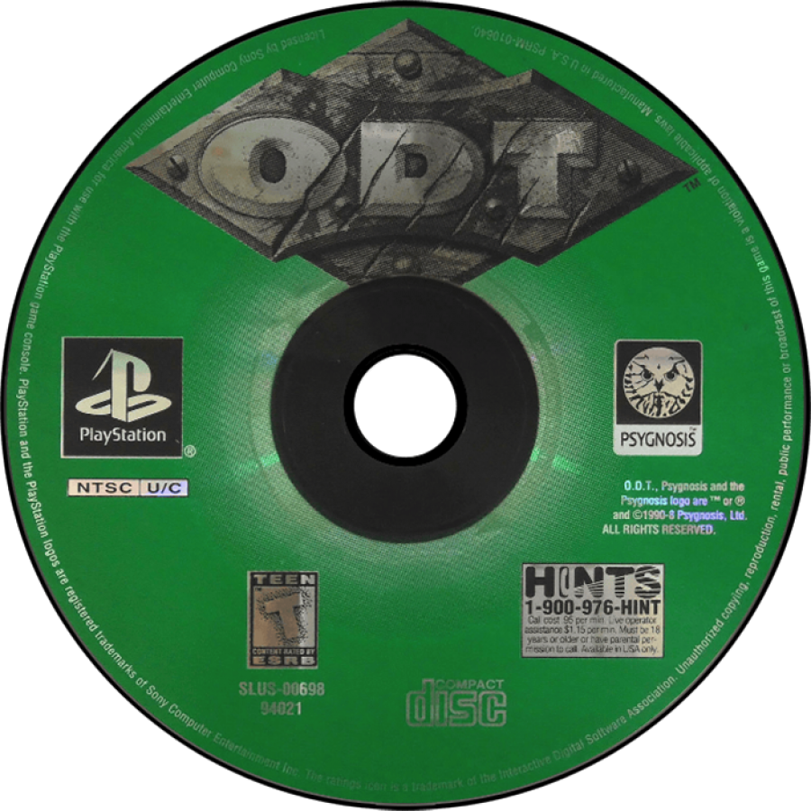 ODT: Escape or Die Trying – PlayStation 1 (PS1)