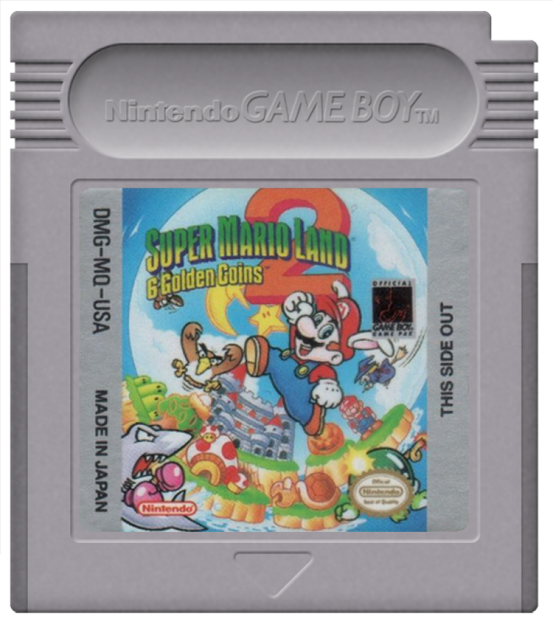Super Mario Land 2: 6 Golden Coins – Game Boy (GB)