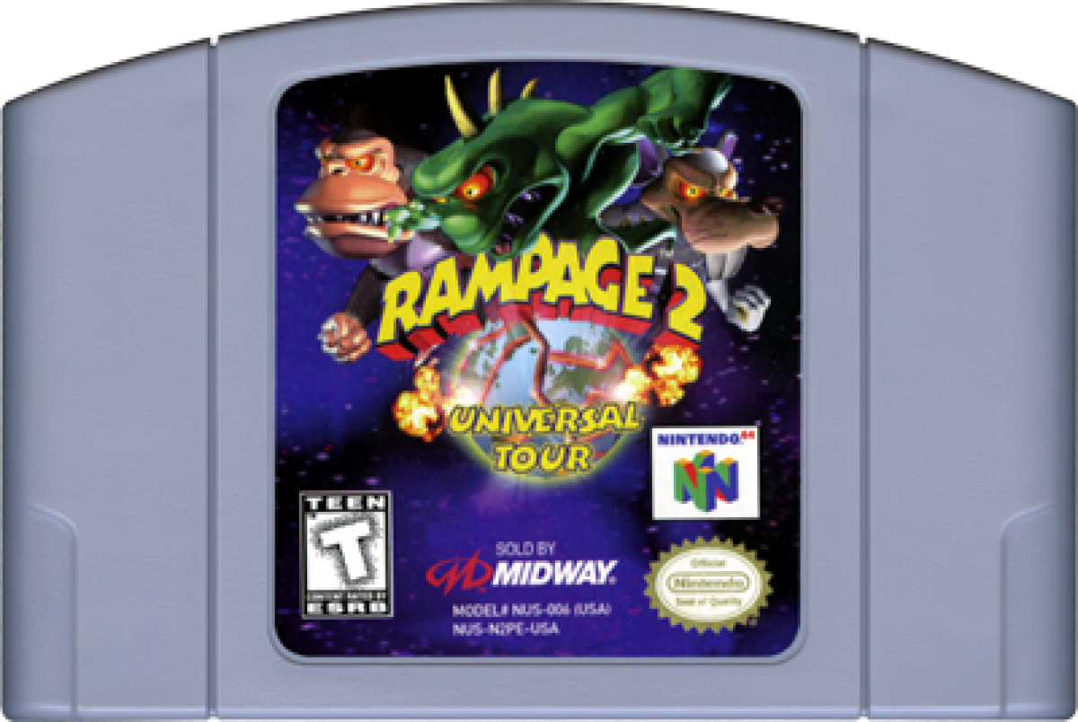 Rampage 2: Universal Tour – Nintendo 64 (N64)