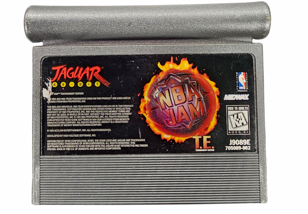NBA Jam: Tournament Edition [GAME ONLY - COSMETICALLY FLAWED CARTRIDGE] – Atari Jaguar (JAG)