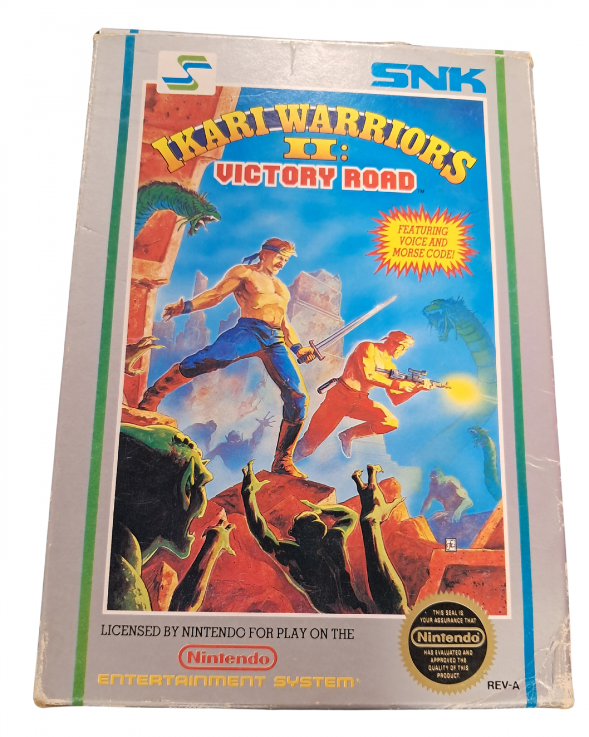 Ikari Warriors II: Victory Road [In Box][Missing Manual/Inserts] – Nintendo Entertainment System (NES)