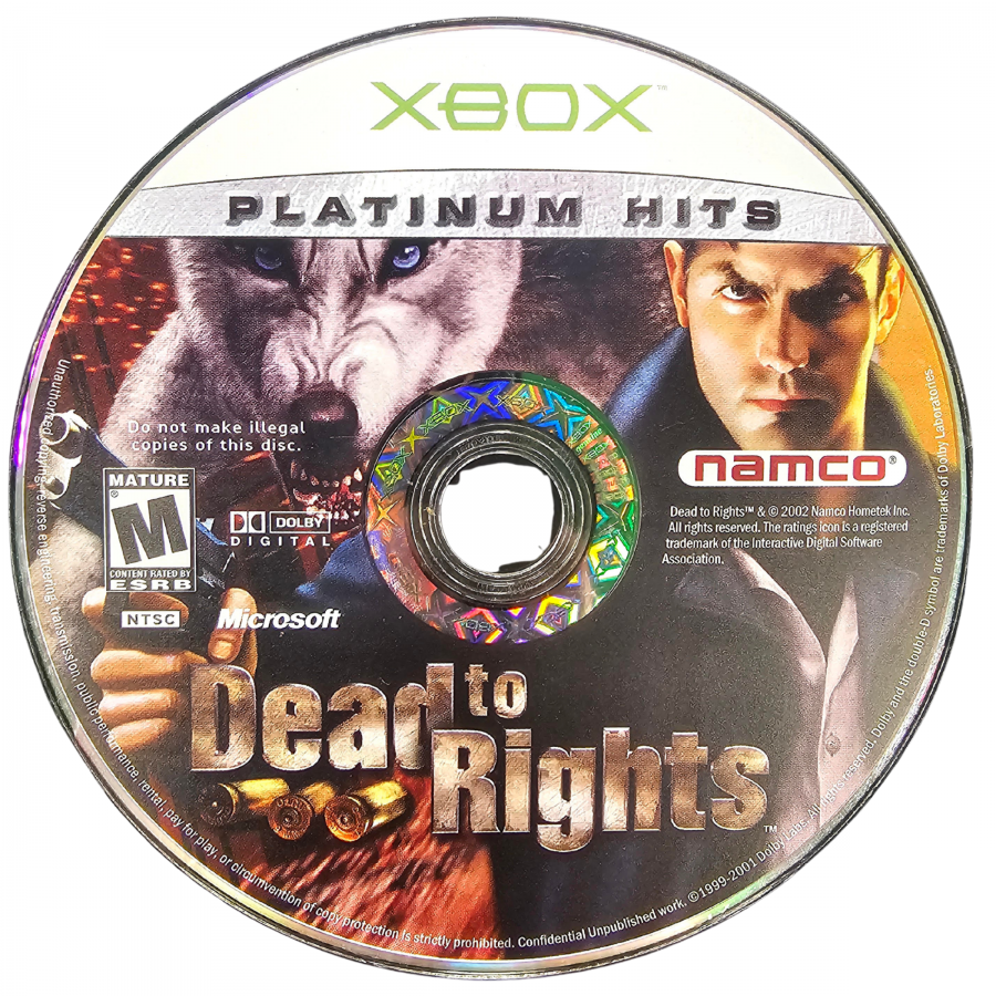 Dead to Rights [Platinum Hits] – Xbox (XBOX)