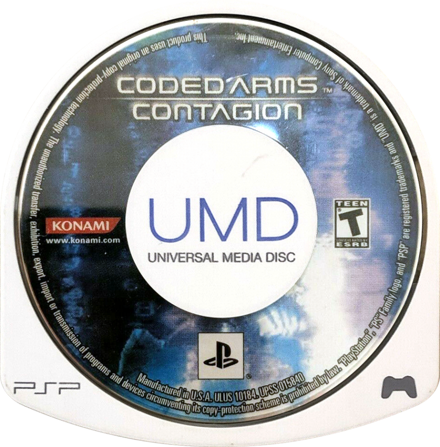 Coded Arms Contagion  – PlayStation Portable (PSP)