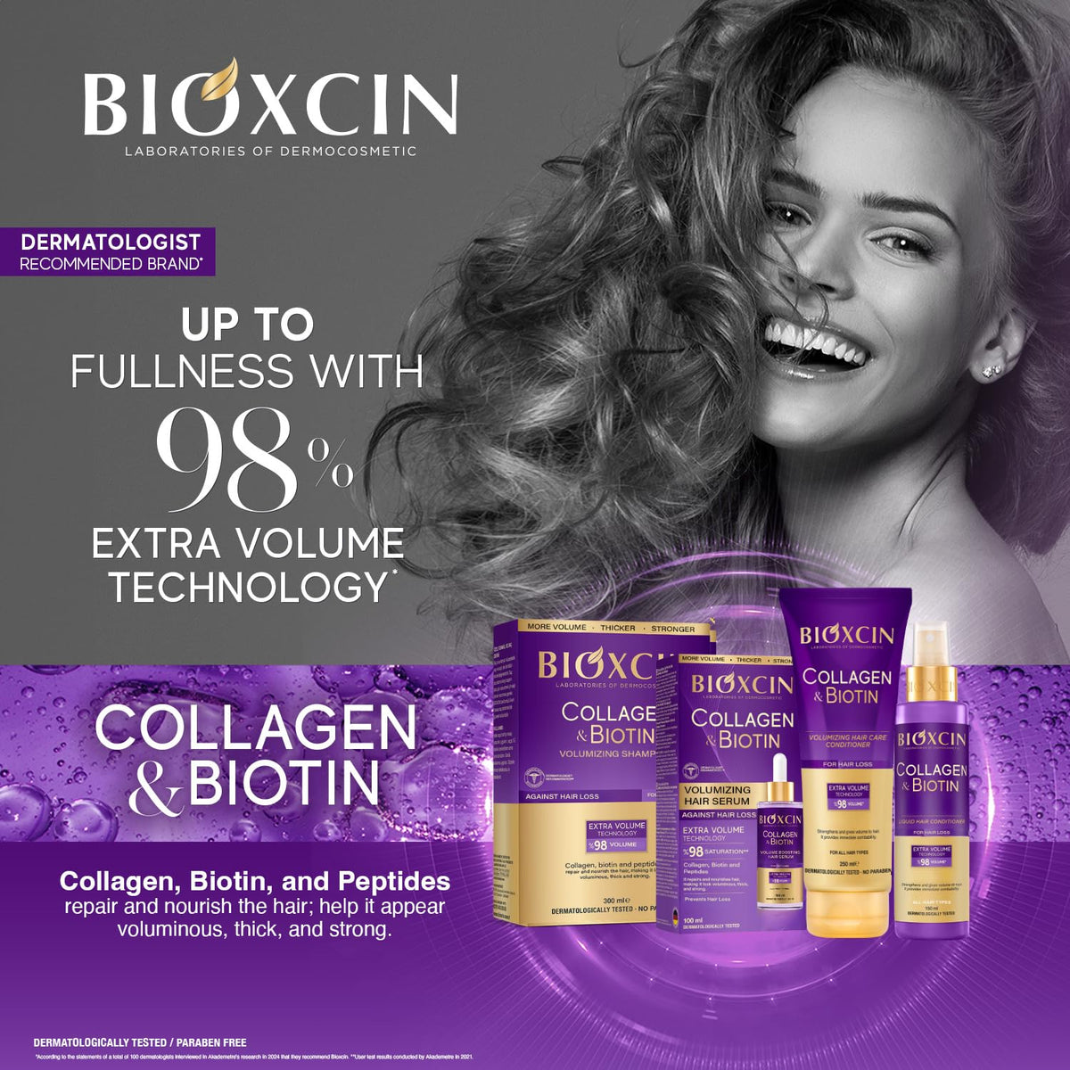 Bioxcin Forte Shampoo - 3 For 2 Deal | 8x Intense Formula