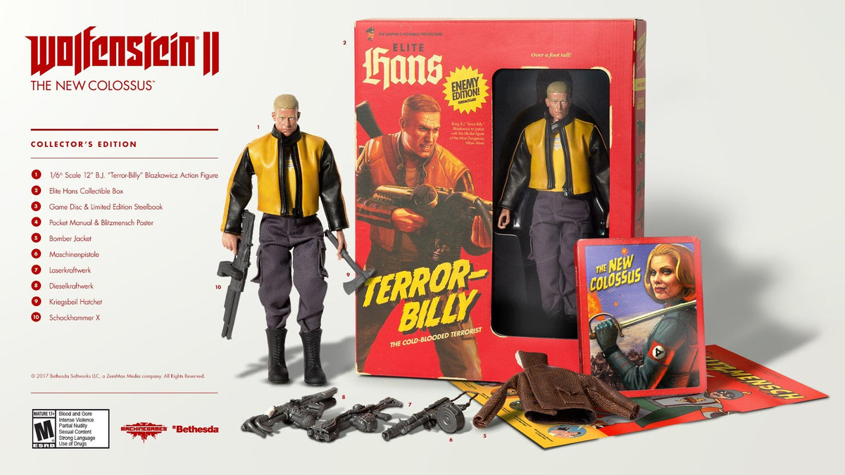 Wolfenstein II: The New Colossus Collector's Edition (Xbox One)