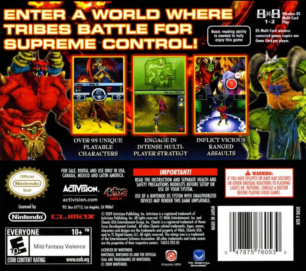 Chaotic: Shadow Warriors – Nintendo DS (DS)